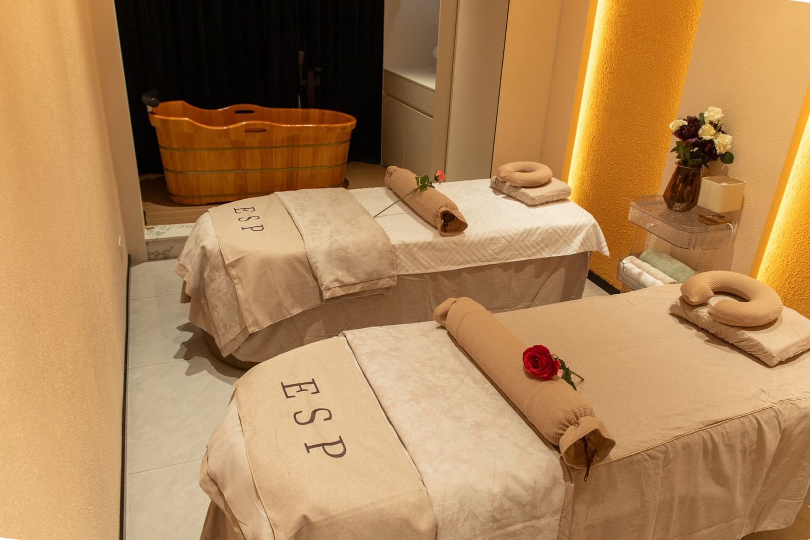 Rye Spa & Beauty relaxation lounge